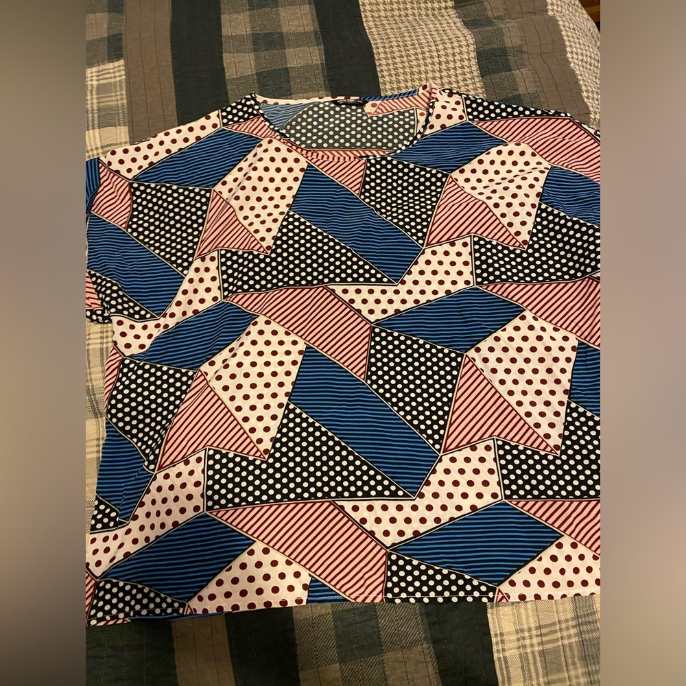 Womens polkadot top